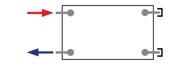 RADIK HYGIENE - підключення Бокове одностороннє (праве, ліве)