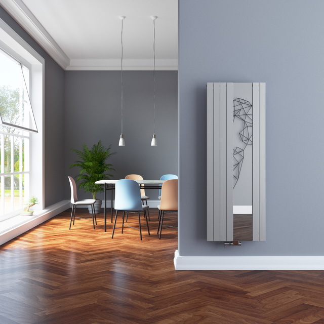 Entdecken Sie modernes Heizen in vertikaler Form