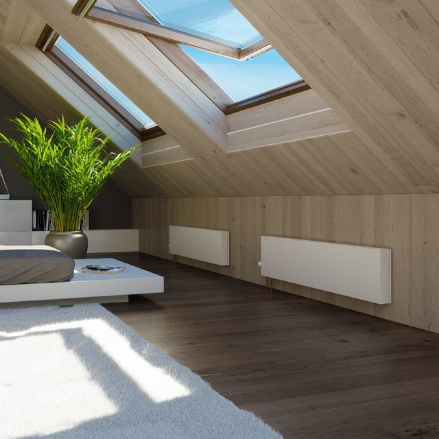 Využití lavicových konvektorů