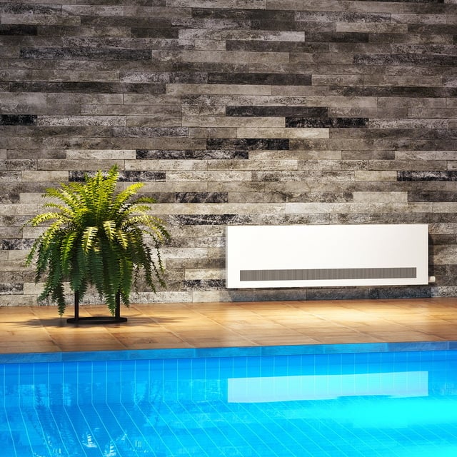 How much do wall-mounted hot-water convectors cost?