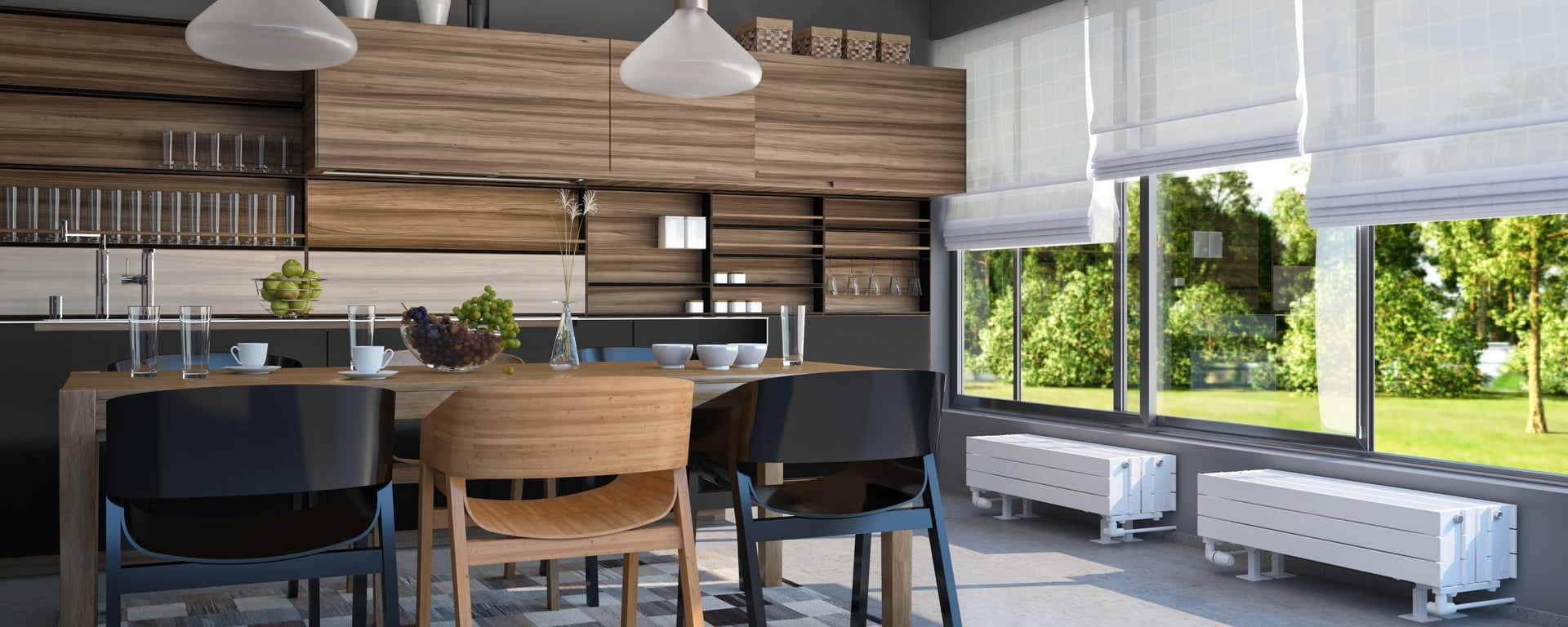 Small and Low Radiators by KORADO