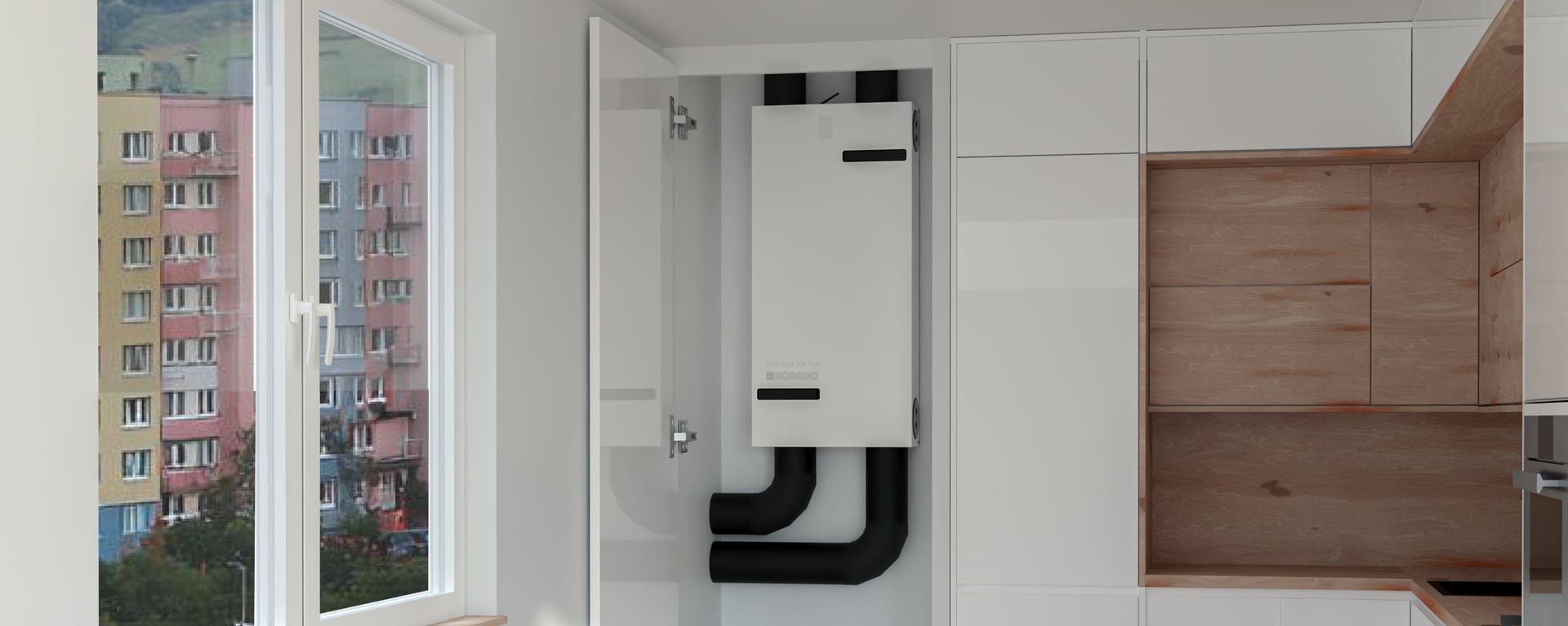 Větrací jednotky <br>s rekuperací tepla 