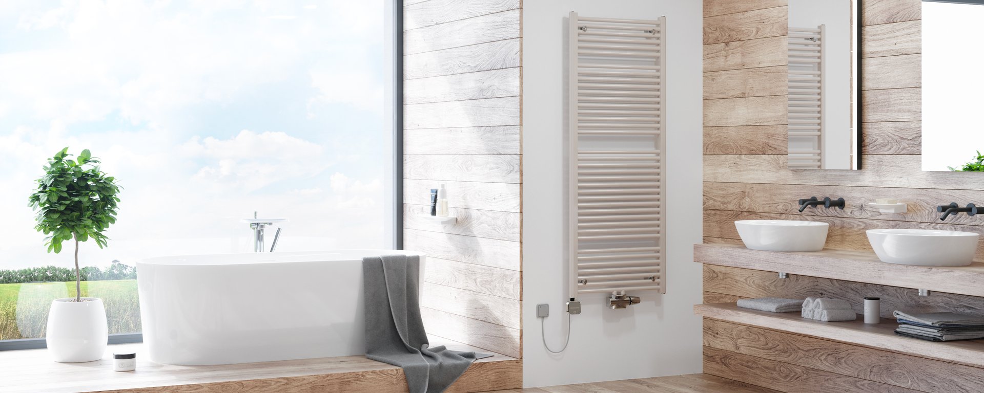 Kombinované radiátory a žebříky