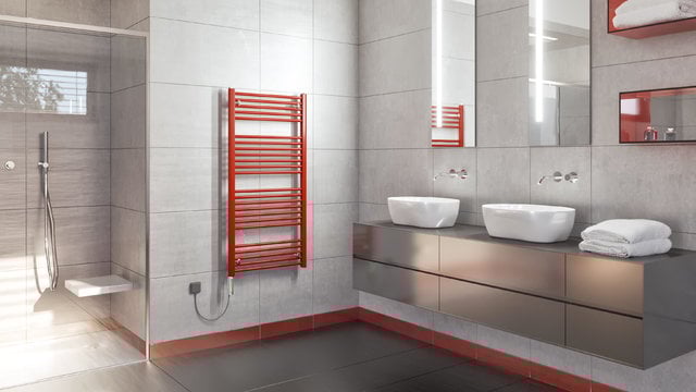 KORALUX LINEAR CLASSIC-ER, Red RAL 3001 code 37